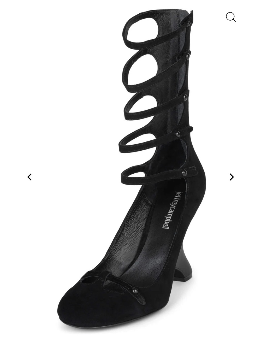 Jeffrey Campbell Original-2 Strap Mid-Heel Pumps